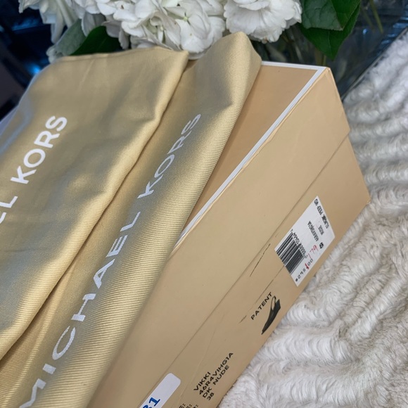 Michael Kors Patent Wedge Pumps - Picture 2 of 8